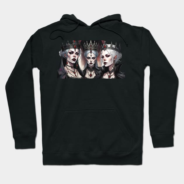 Iced Queens Hoodie by Viper Unconvetional Concept